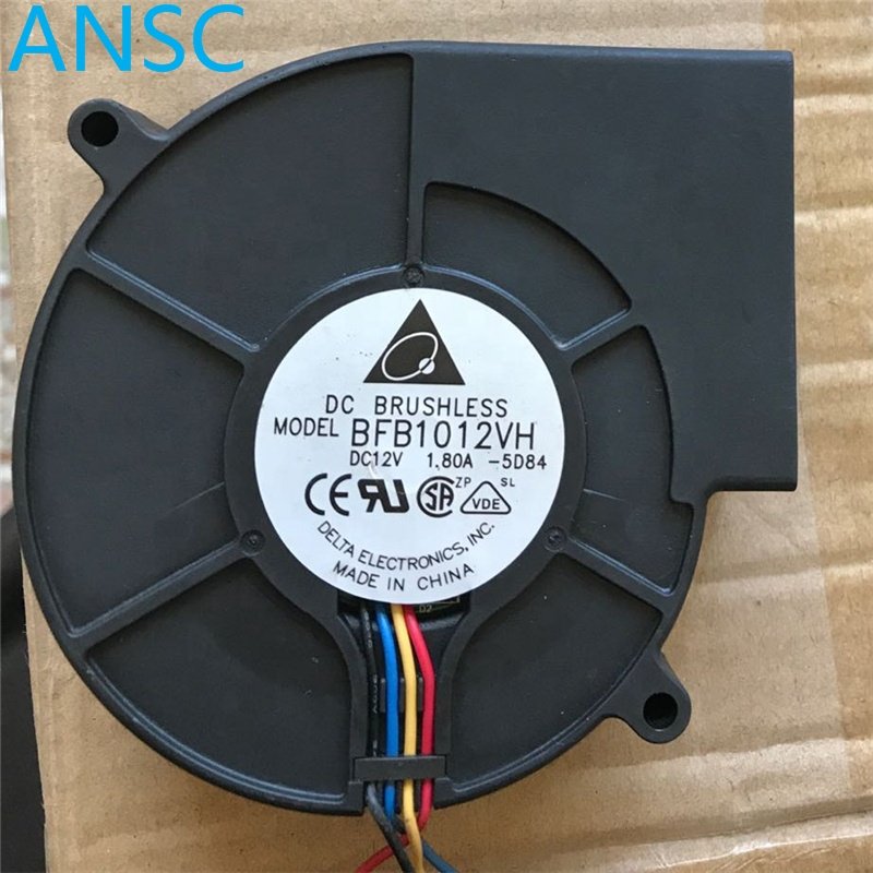 Fan,cooling BFB1012VH DC12V 1.80A 9733 Blower Cooling Fan New
